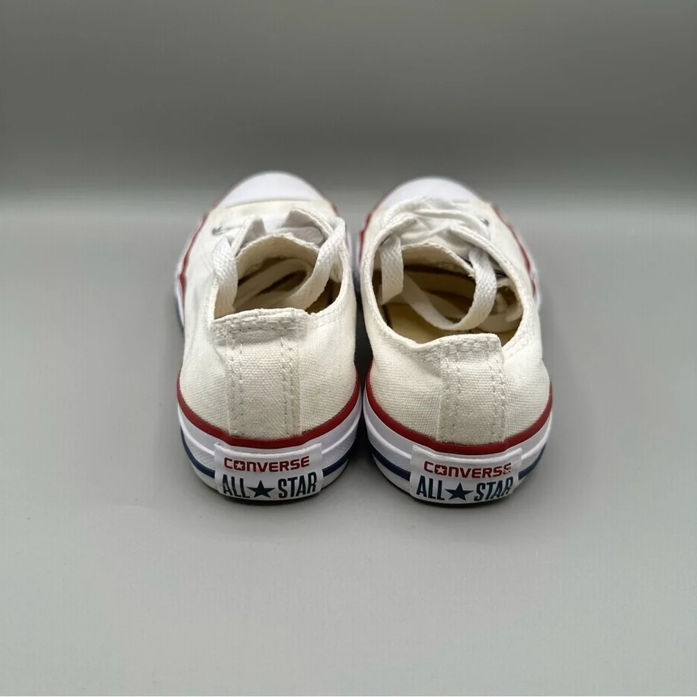 Converse Chuck Taylor All-Star White Low Top Sneakers Youth Size 13 Unisex